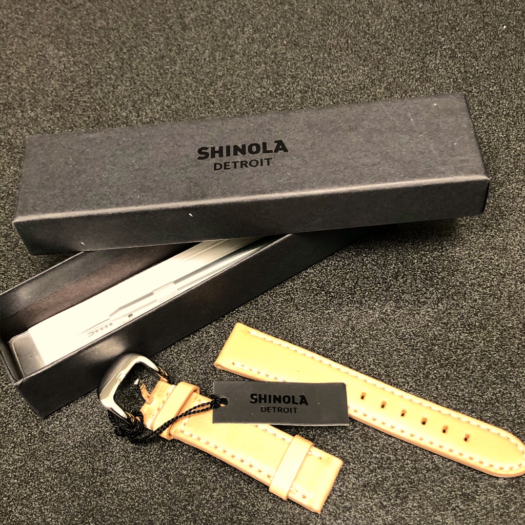 Shinola Leather Watch Band 50$